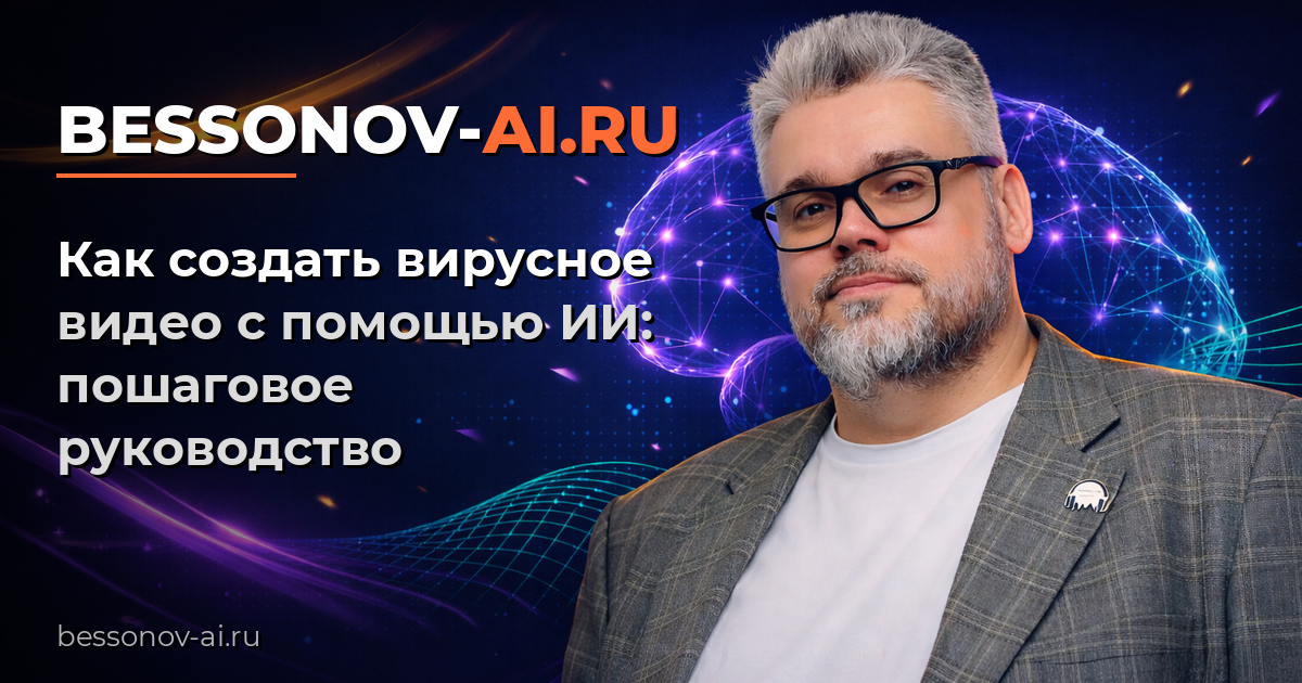Как создать вирусное видео с помощью ИИ: пошаговое руководство — Bessonov Pro