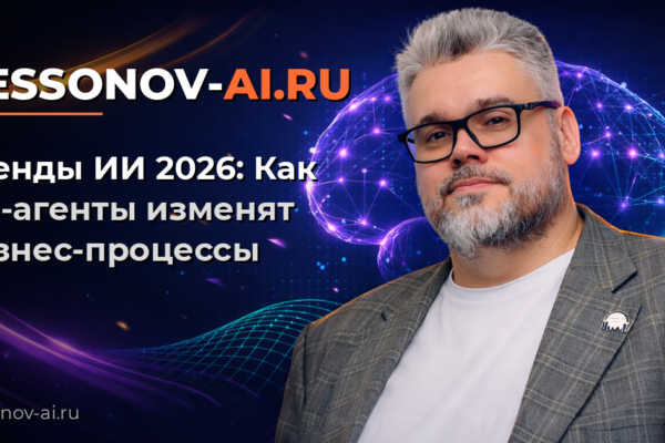 Тренды ИИ 2026: Как ИИ-агенты изменят бизнес-процессы